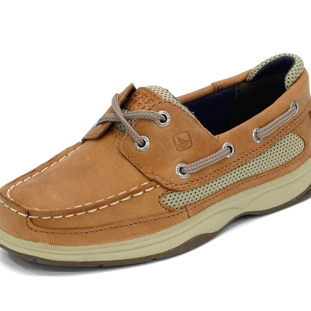 Boys Sperry Topsider Lanyard Boat Shoe sz 4.5